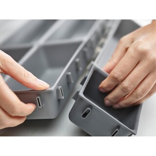 Foto 6 | Organizador De Cubiertos Diseño Modular 10pz Plastico Aquila