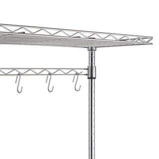 Foto 4 | Estante De Cocina Para Panadero Amazon Basics, Cromado/beige - Venta Internacional.