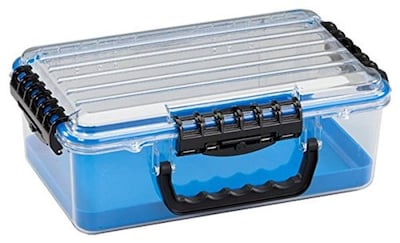 Foto 1 | Caja De Almacenamiento Impermeable Plano De 9 Cm De Ancho, Transparente - Venta Internacional.