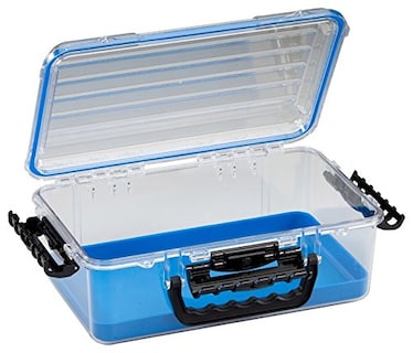 Foto 2 | Caja De Almacenamiento Impermeable Plano De 9 Cm De Ancho, Transparente - Venta Internacional.