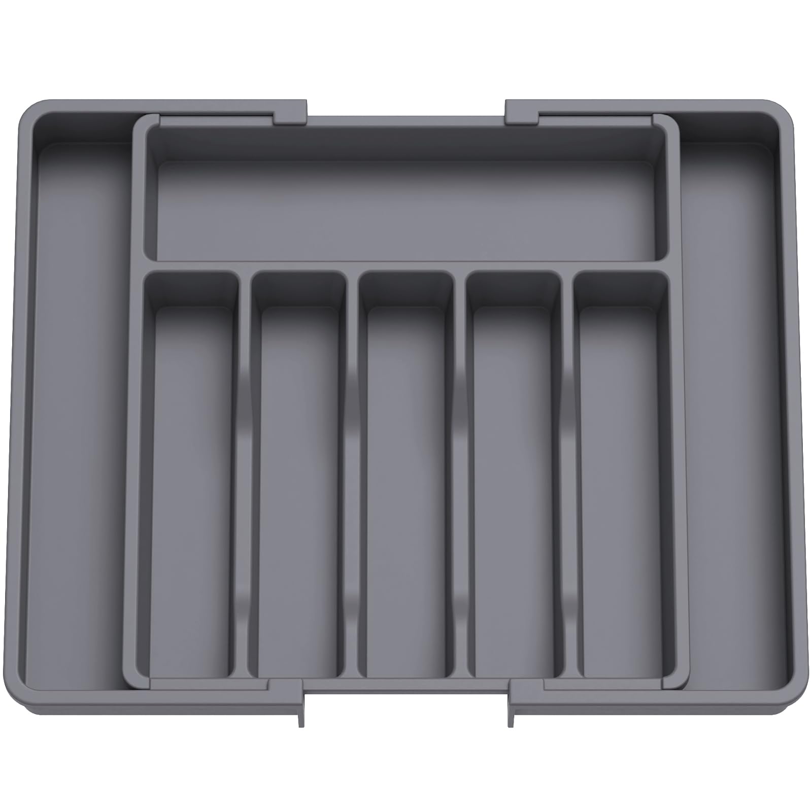 Foto 2 pulgar | Organizador De Cajones Para Cubiertos Lifewit, Expandible, Gris Oscuro - Venta Internacional.