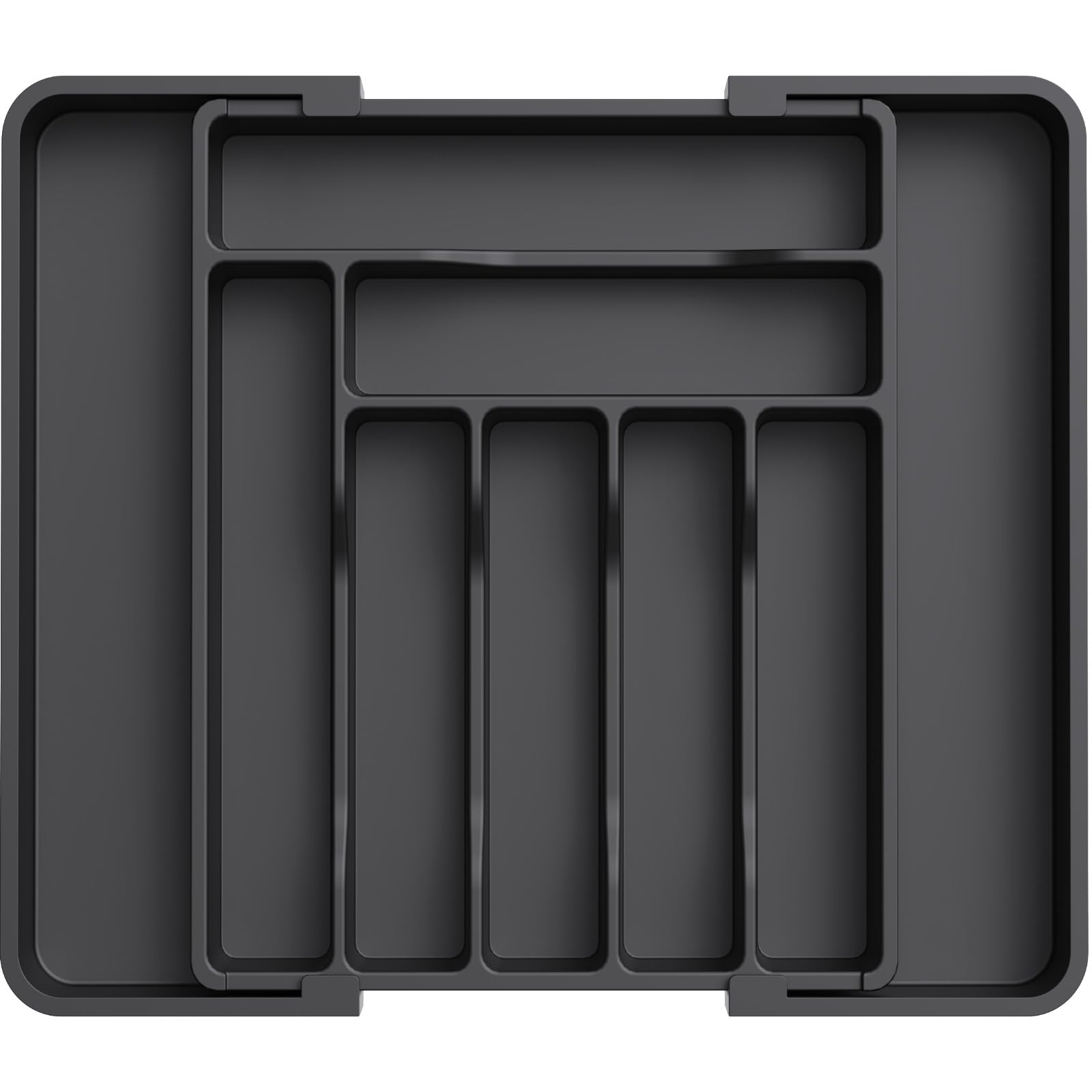 Foto 1 | Organizador De Cajones Para Cubiertos Lifewit, Expandible, Negro - Venta Internacional.