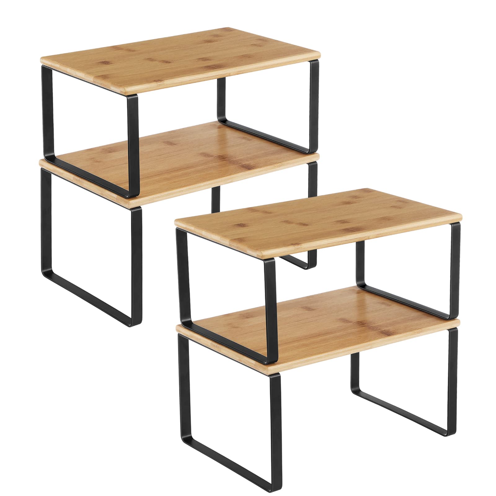 Foto 1 | Armario Organizador De Estantes Songmics Kitchen Ukcs10nb, Juego De 4 - Venta Internacional.