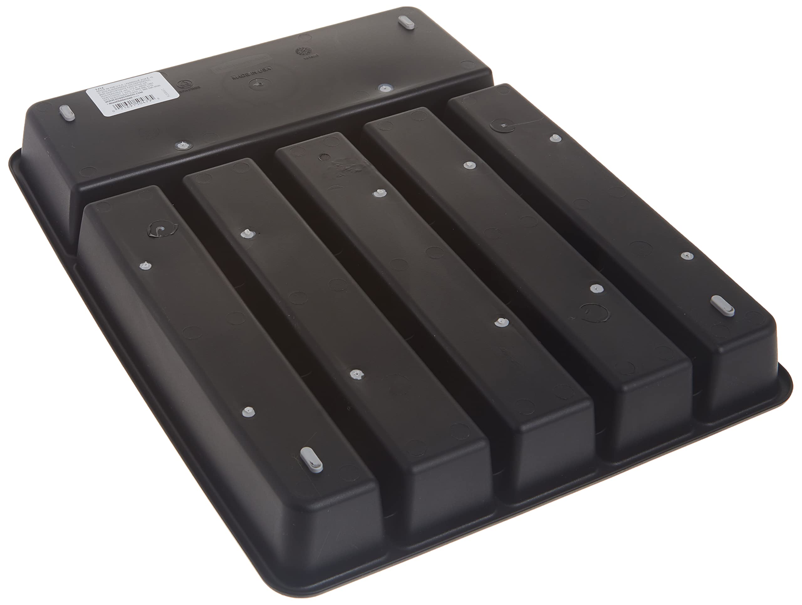 Foto 4 | Bandeja Para Utensilios Rubbermaid, Antideslizante, Grande, De Plástico, Apta Para Lavavajillas - Venta Internacional.