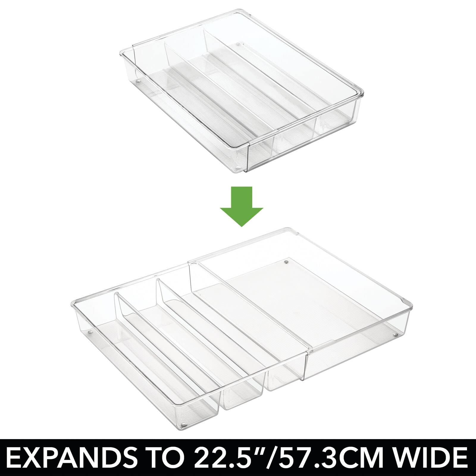 Foto 5 pulgar | Organizador De Almacenamiento Con Cajones Mdesign Ajustable/ampliable, Paquete De 4 - Venta Internacional.