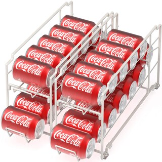 Foto 1 | Dispensador De Latas De Bebidas Simple Houseware Blanco Paquete De 2 - Venta Internacional.