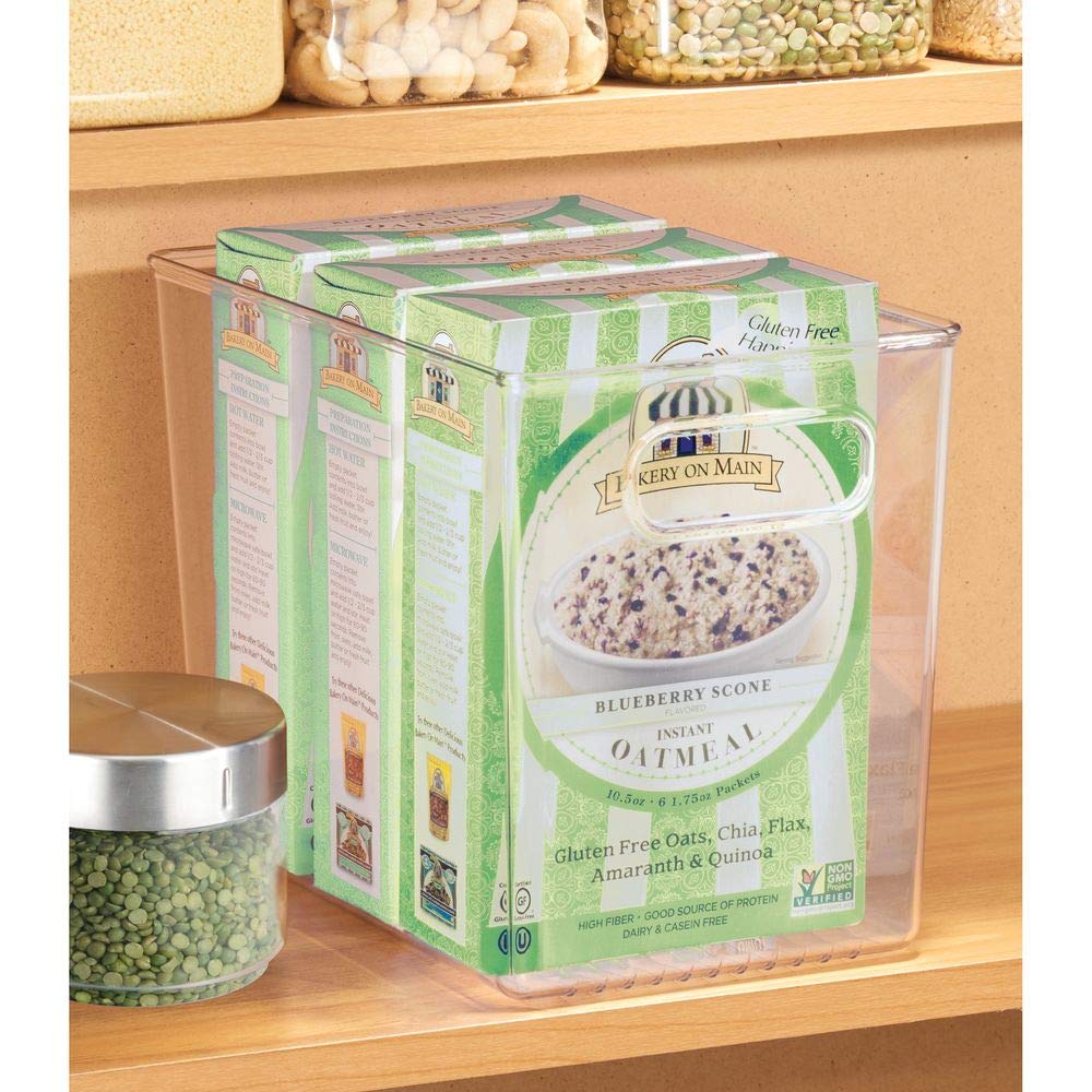 Foto 3 pulgar | Organizador De Despensa De Cocina Profunda De Plástico Con Diseño Mdesign - Venta Internacional.