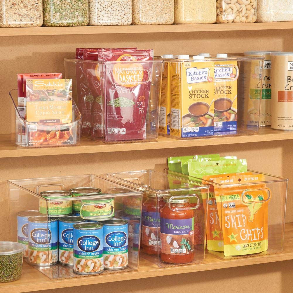 Foto 4 pulgar | Organizador De Despensa De Cocina Profunda De Plástico Con Diseño Mdesign - Venta Internacional.
