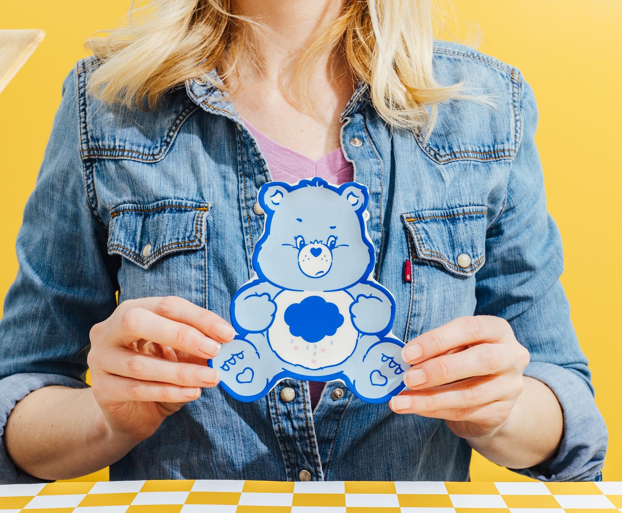 Foto 5 pulgar | Organizador De Cerámica Trinket Tray Care Bears Grumpy Bear - Venta Internacional.