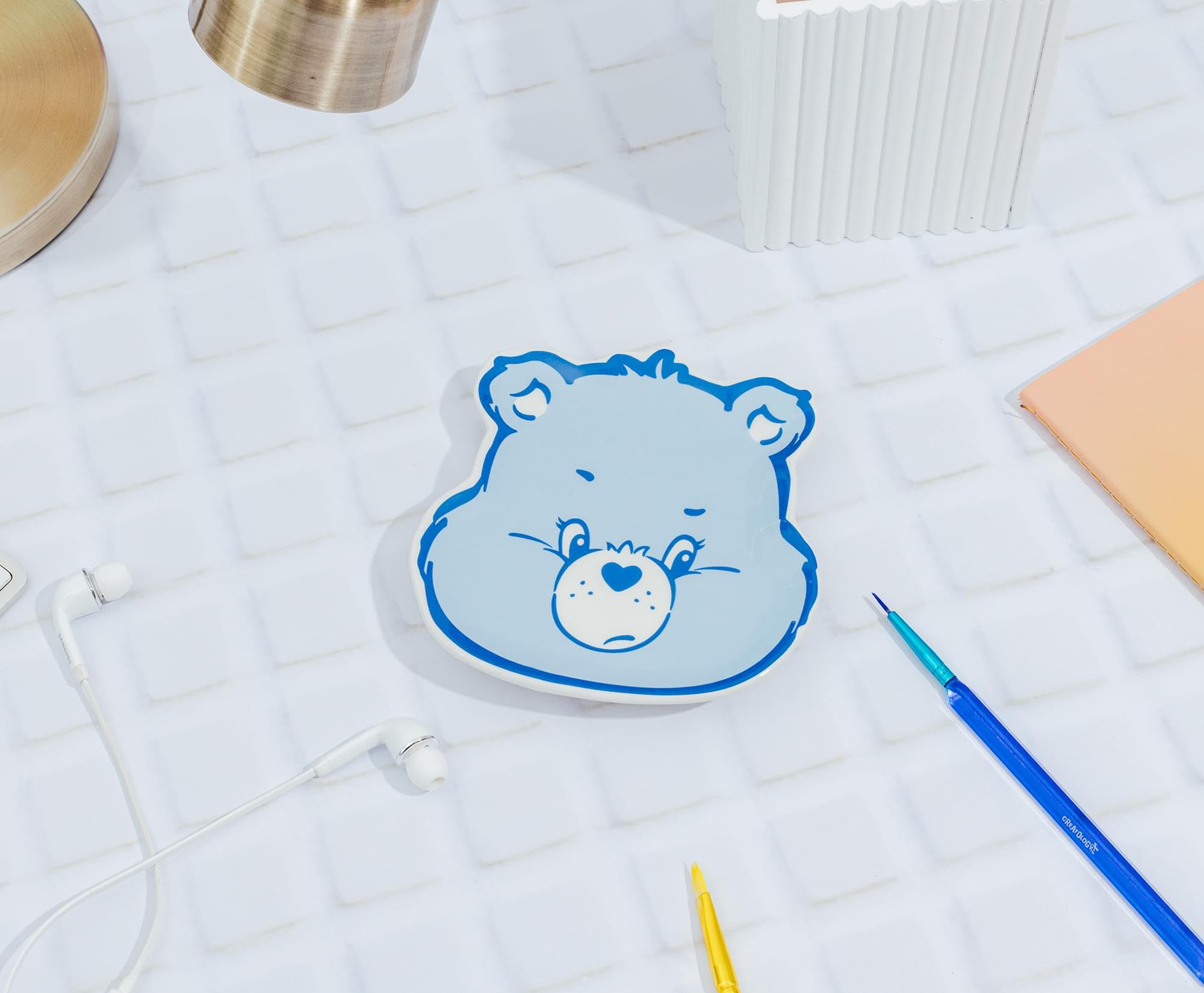 Foto 4 pulgar | Bandeja Organizadora De Abalorios Y Platos Care Bears Grumpy Bear - Venta Internacional.