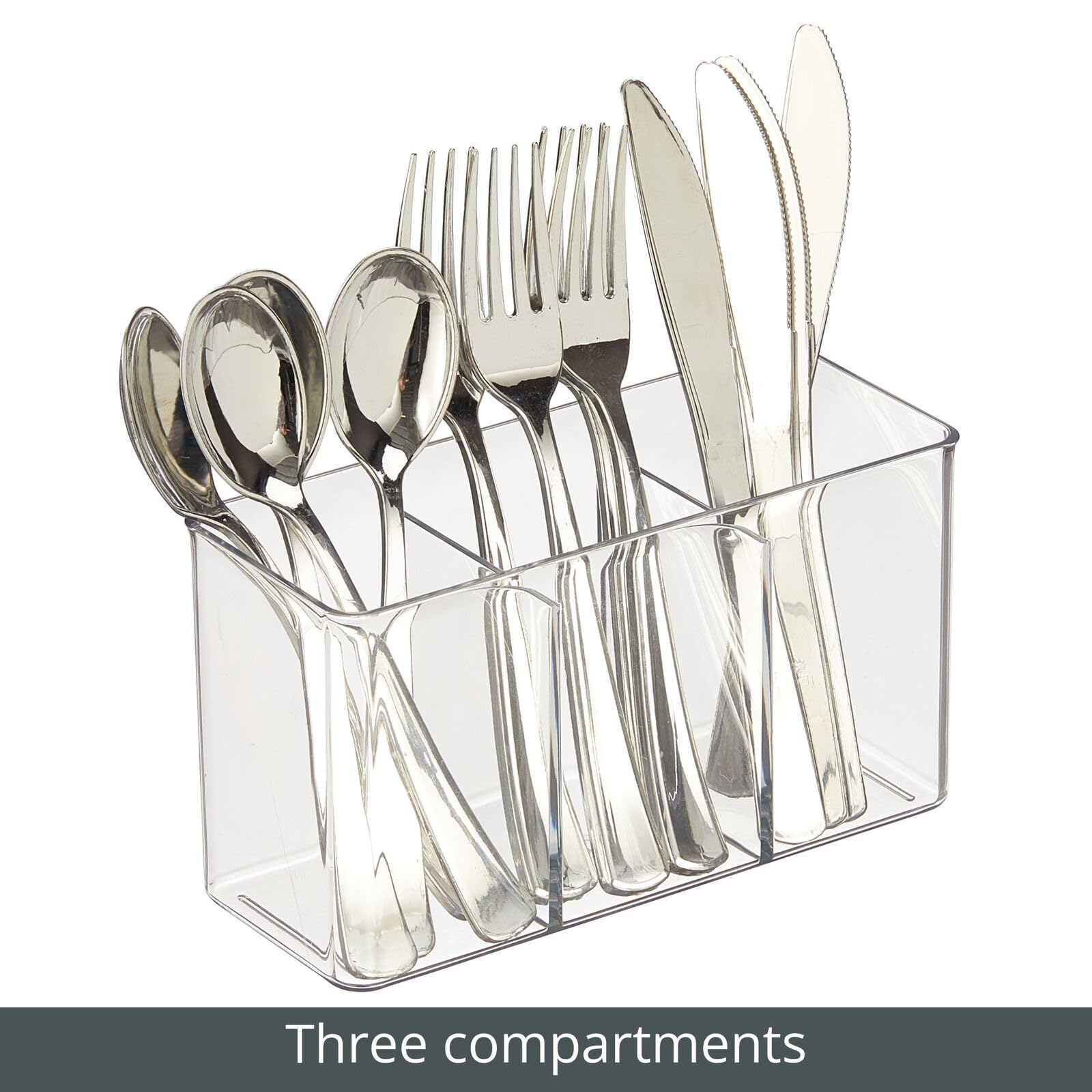 Foto 5 pulgar | Cubertería Organizadora  Diseño M  Plástico  3 Secciones - Venta Internacional.