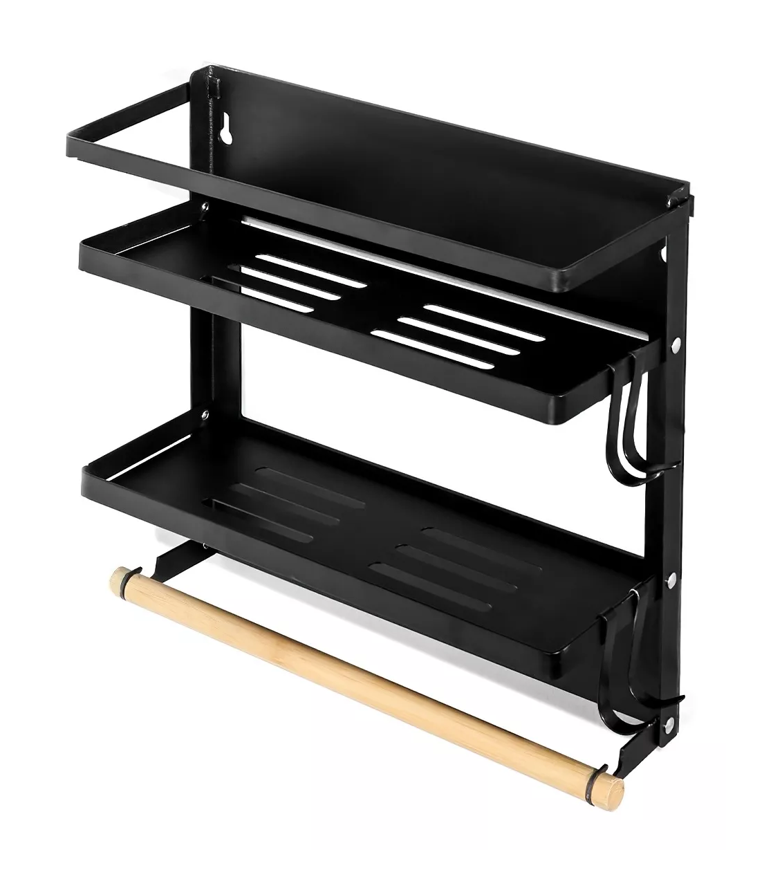 Soporte Magnético para Toallas de Papel de Cocina Belug Negro