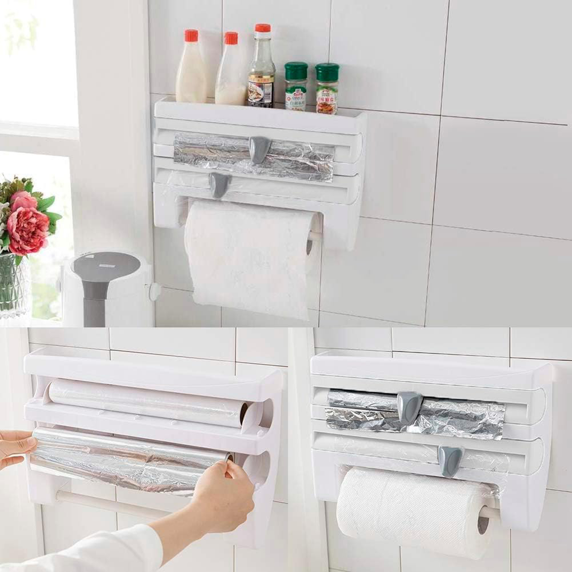 Foto 5 pulgar | Despachador/almacenador De Cocina 4 En 1  Aquila Plástico