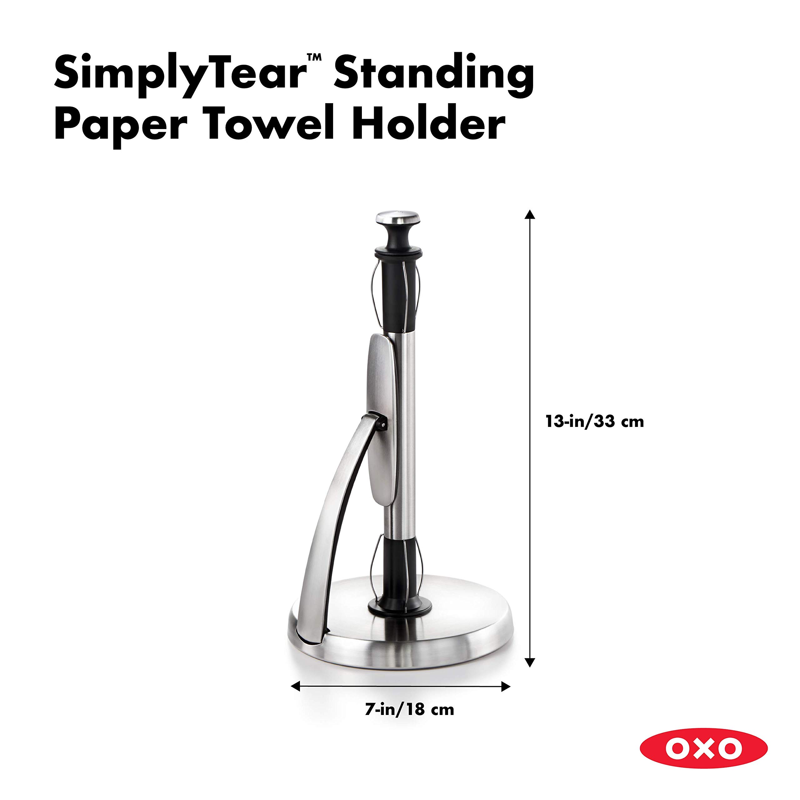 Foto 3 pulgar | Soporte para Toallas Oxo Good Grips Simplytear Acero Inoxidable - Venta Internacional