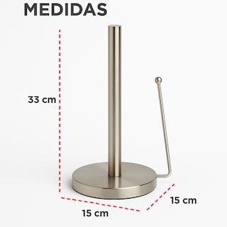 Foto 5 | Porta Servitoalla Cocina Jauz Color Plateado
