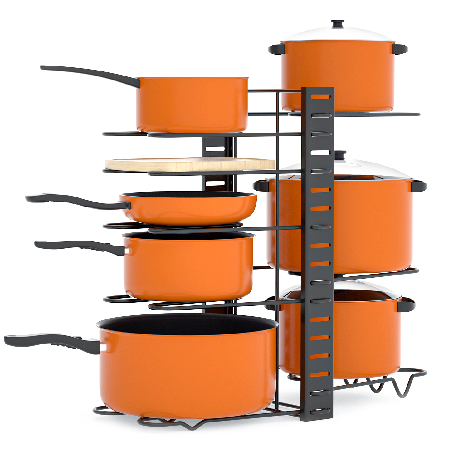 Foto 1 | Estante Organizador Ajustable Sangkee para Ollas y Sartenes de 8 Repisas K100049