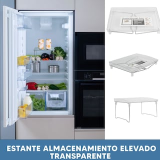 Foto 3 | Estante De Almacenamiento Jauz Improvement Elevado Transparente (j0445)