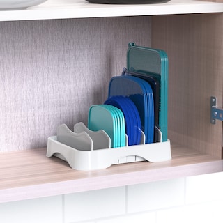 Foto 3 | Organizador de Tapas Simple Houseware Blanco-Venta Internacional