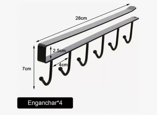 Foto 4 pulgar | Soporte para Utensilios de Cocina Xtellar 4 Packs