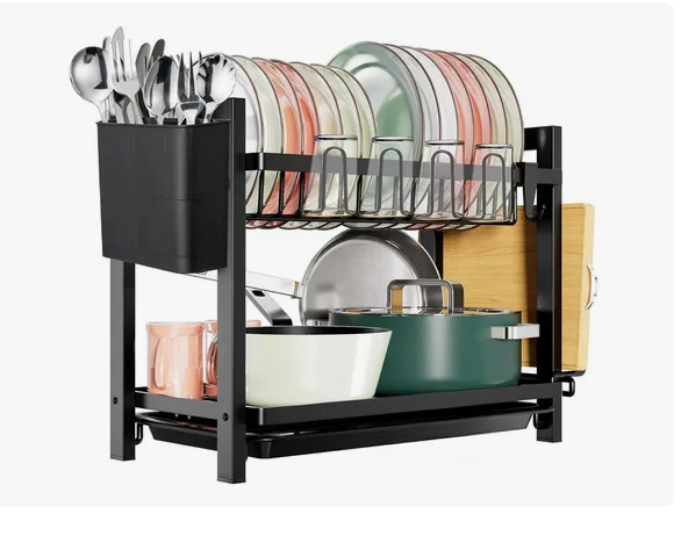 Foto 2 pulgar | Escurridor de Platos con Rejilla para Tazas