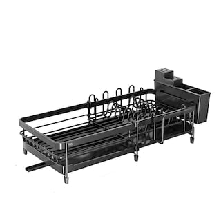 Foto 1 | Escurridor de Trastes Expandible en Acero Inoxidable Eo Safe Imports Esi-20611 Negro