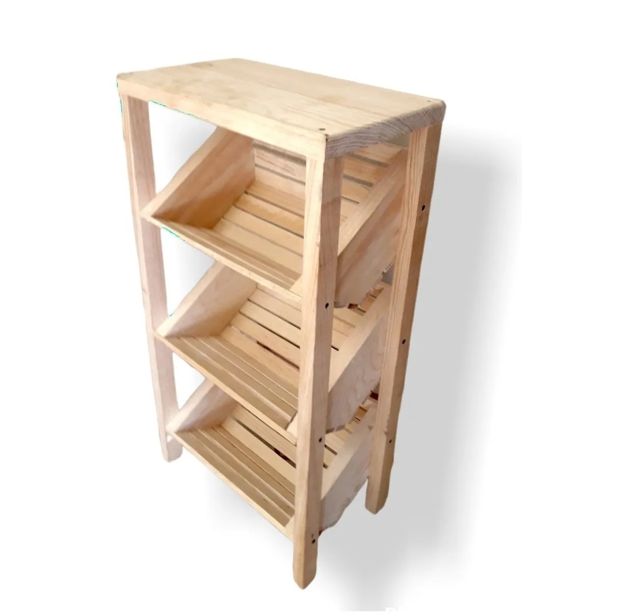 Frutero Organizador de Madera Cocina 3 Fsyar