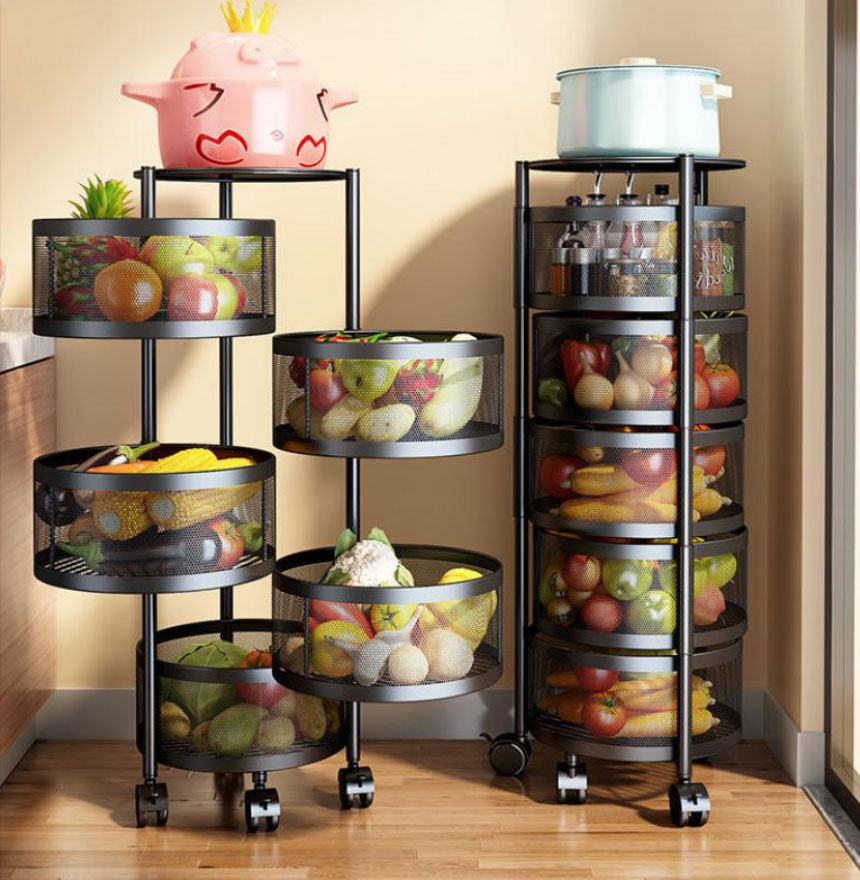 Foto 7 | Carrito Organizador Multiusos Bossa 5 Niveles Frutero Cocina 360º