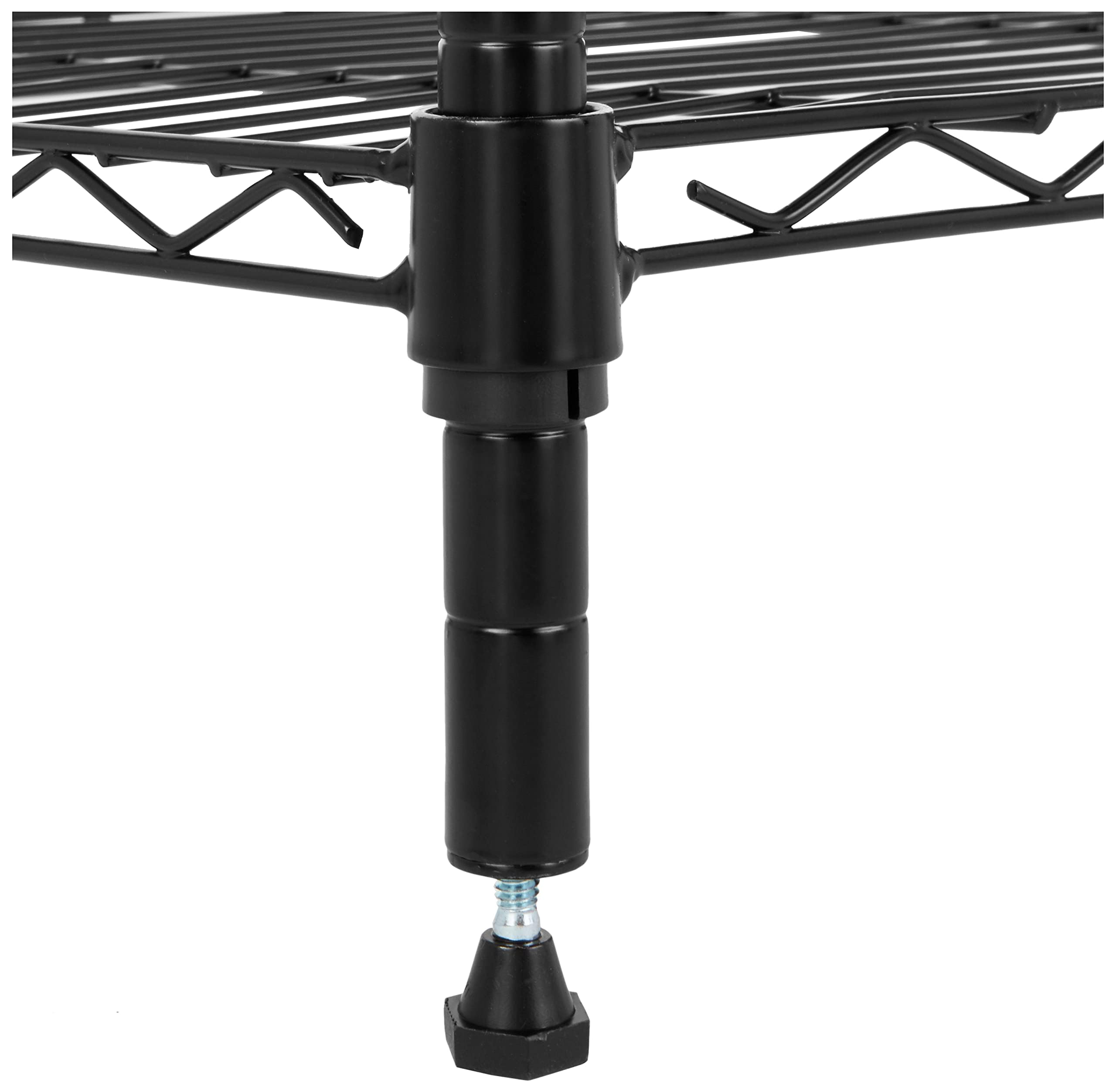 Foto 5 pulgar | Estantería De Almacenamiento Amazon Basics Con 5 Estantes En Forma De Torre, Color Negro - Venta Internacional.