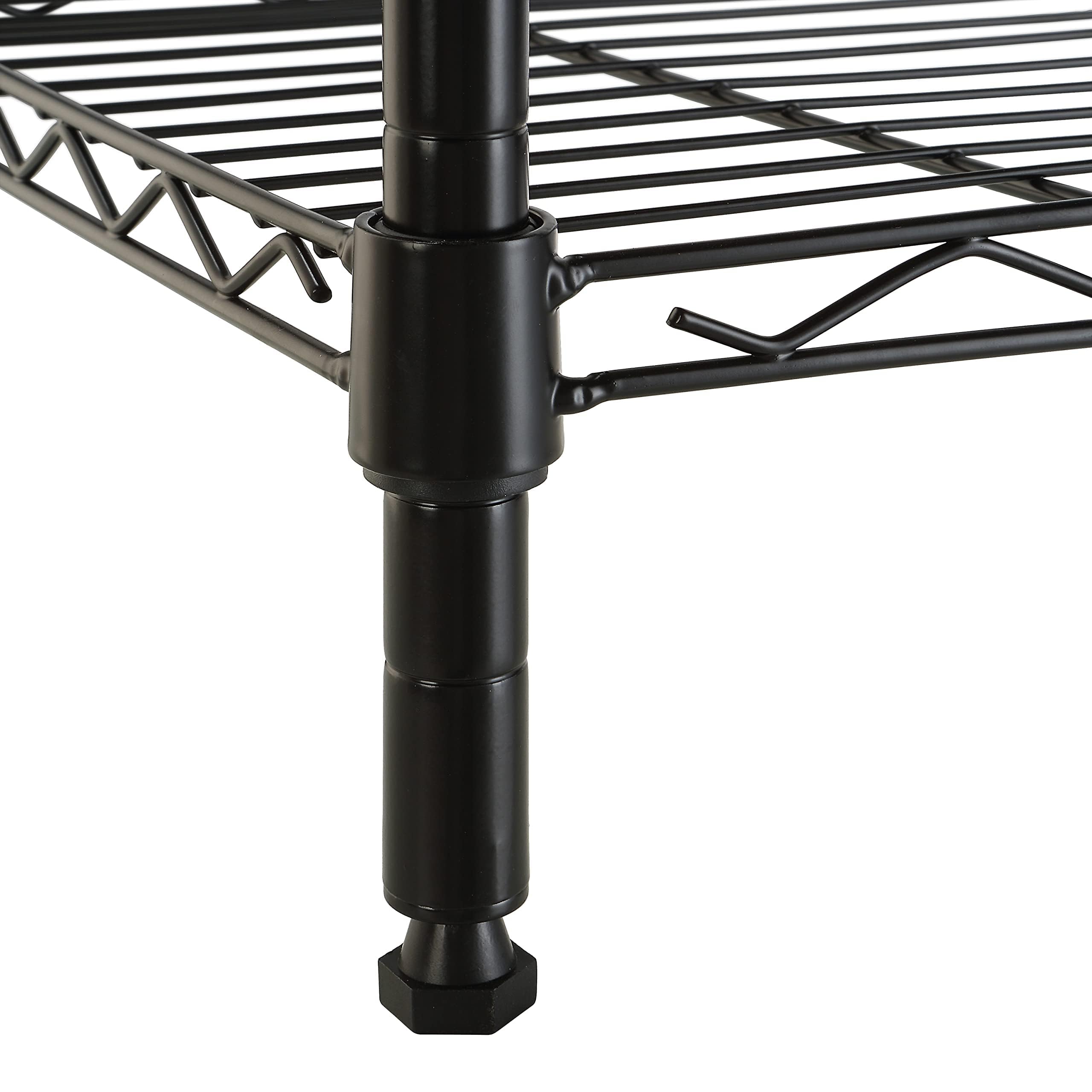 Foto 6 pulgar | Estantería De Almacenamiento Amazon Basics Con 5 Estantes En Forma De Torre, Color Negro - Venta Internacional.