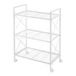 Estante de Almacenamiento Songmics de Metal de 3 Niveles con Ruedas - Venta Internacional