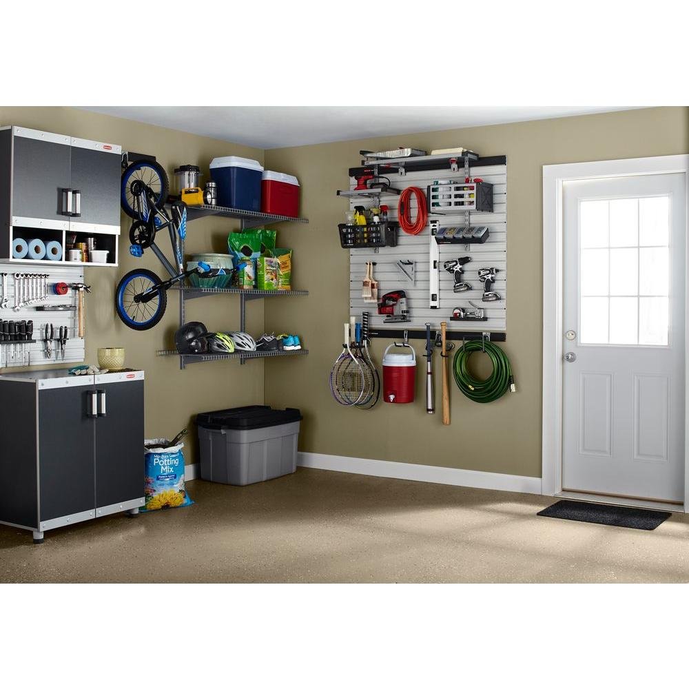 Foto 4 | Sistema De Organización De Estanterías Rubbermaid Fasttrack Rail Large - Venta Internacional.