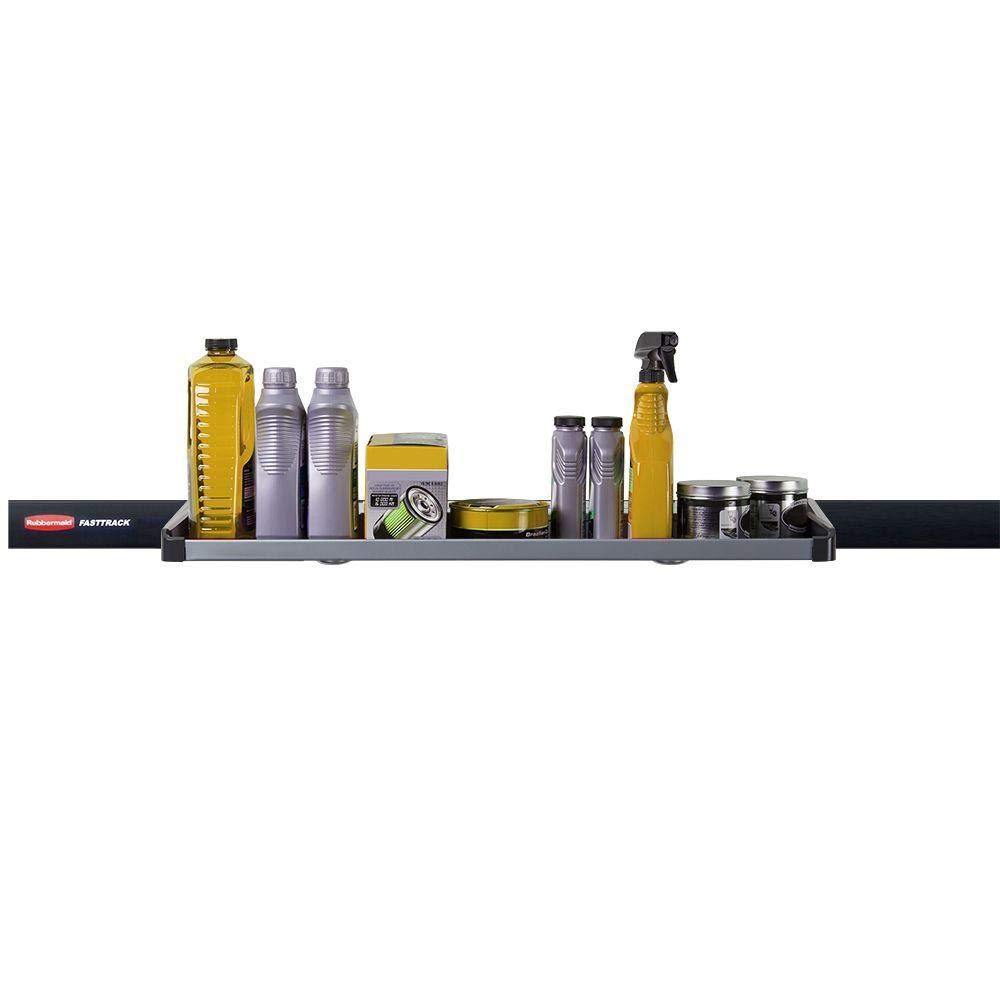 Foto 7 | Sistema De Organización De Estanterías Rubbermaid Fasttrack Rail Large - Venta Internacional.