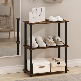 Foto 3 | Estantería Furinno Turn-n-tube Compacta De 3 Niveles - Venta Internacional.