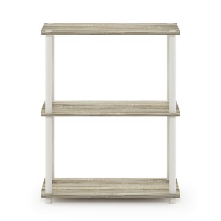 Foto 3 | Estante De Exhibición Furinno Turn-n-tube De 3 Niveles, Roble Sonoma/blanco - Venta Internacional.