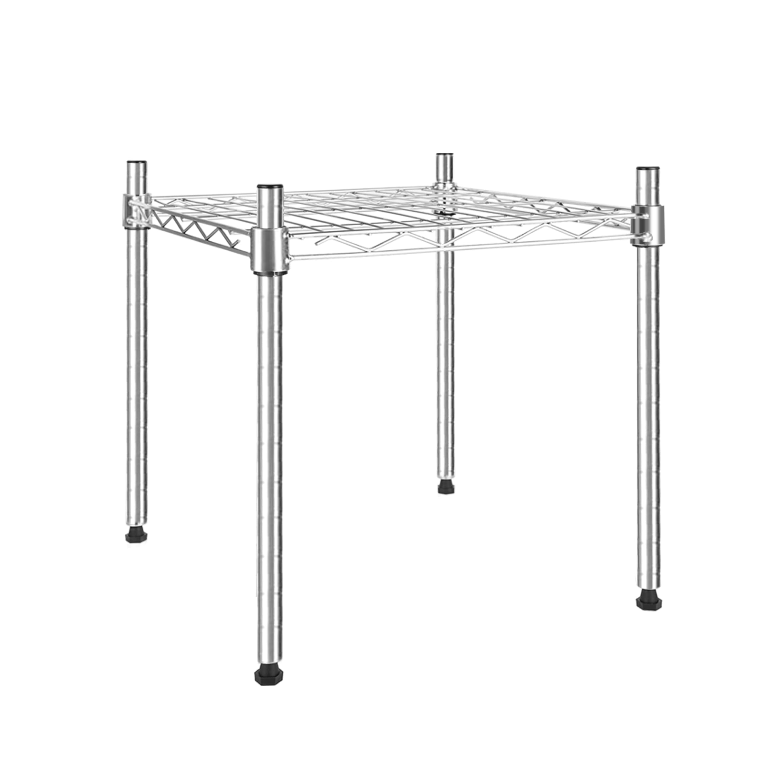 Foto 1 | Estantería Simple Deluxe De 1 Nivel, Alambre De Metal Cromado, 15 X 35 X 38 Cm - Venta Internacional.
