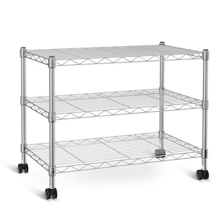 Foto 1 | Estantes De Almacenamiento Simple Deluxe De 3 Niveles, 340 Kg, Capacidad 60 X 35 X 56 Cm - Venta Internacional.