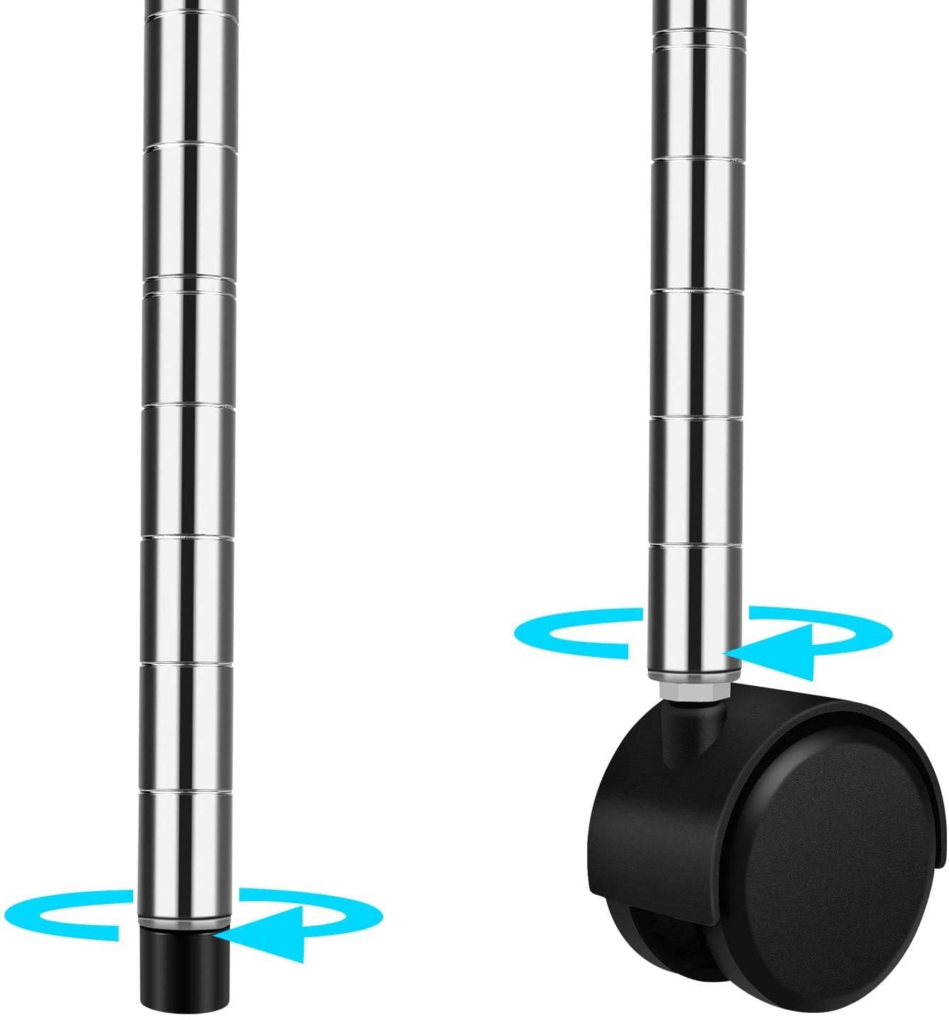 Foto 5 pulgar | Estantería De Almacenamiento Simple Deluxe Heavy Duty De 4 Niveles - Venta Internacional.