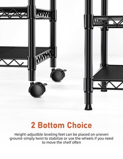 Foto 6 | Estantes De Almacenamiento Simple Deluxe De 3 Niveles, 750 Kg, 24,02 X 13,78 X 29,92 Cm - Venta Internacional.