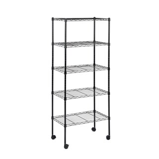 Foto 1 | Estantería De Almacenamiento Simple Deluxe De 5 Niveles, Cromada, 54 X 30 X 137 Cm - Venta Internacional.