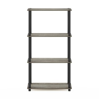 Foto 4 | Estante Expositor Furinno Turn-n-tube De 4 Niveles, Roble Francés - Venta Internacional.