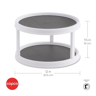 Foto 2 | Plato Giratorio Copco Antideslizante De 2 Niveles, 30 Cm, Duradero Y Fácil De Limpiar - Venta Internacional.