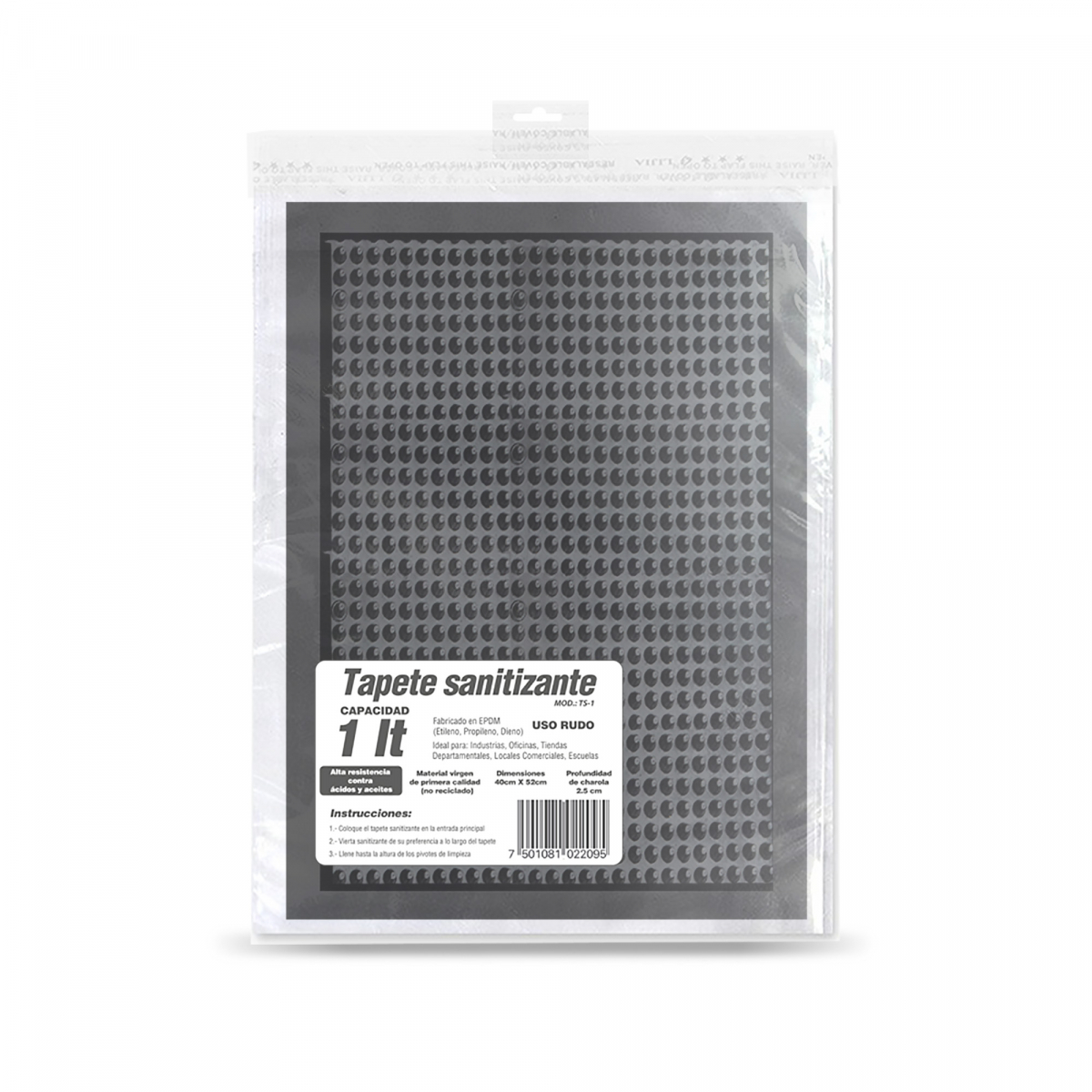 Foto 4 pulgar | Tapete Sanitizante Mikels Industrial 1 Litros