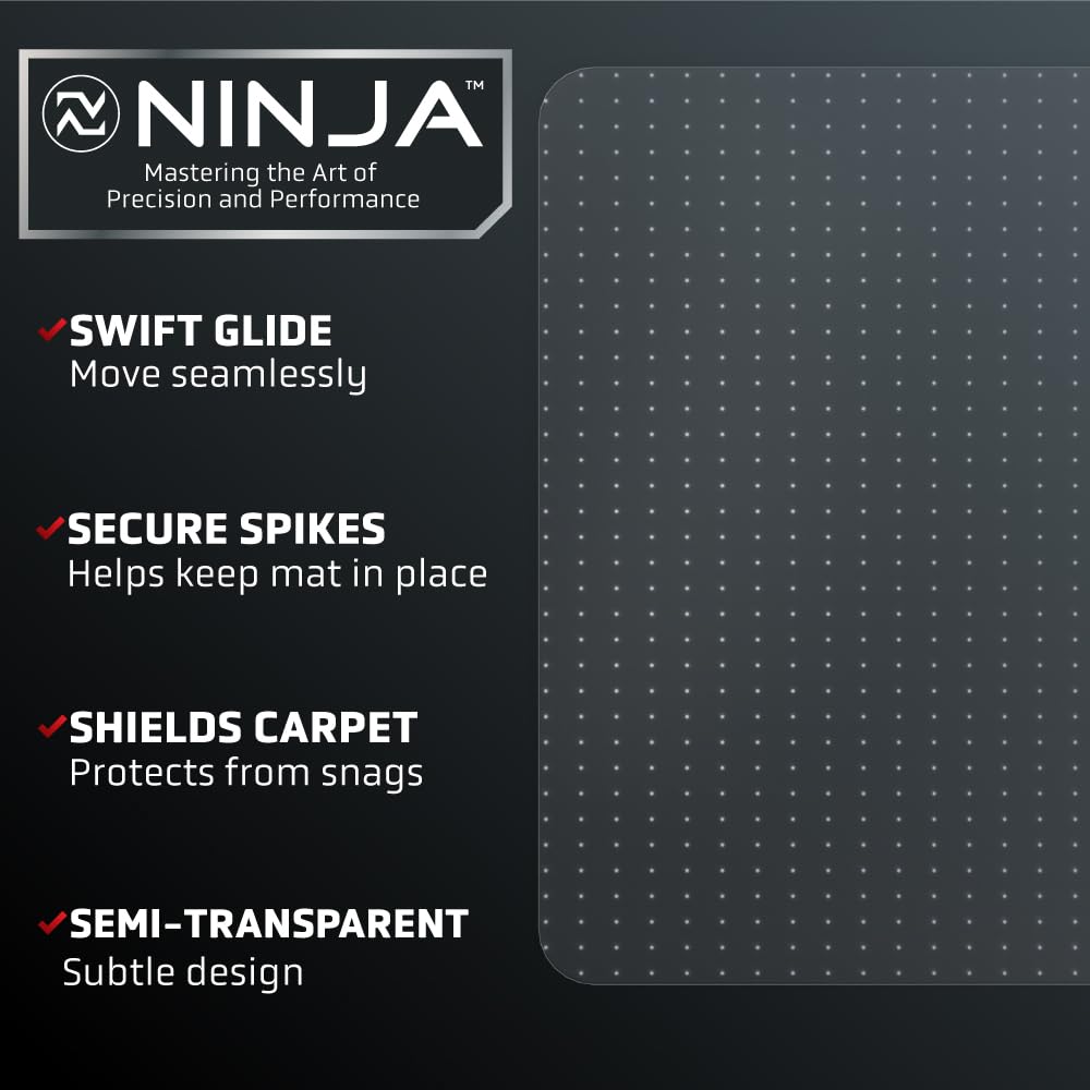 Foto 3 pulgar | El tapete para silla Ninja 74 X 119 Cm - Venta Internacional