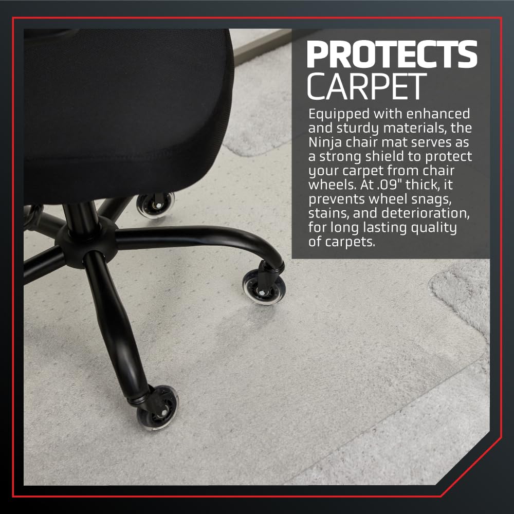 Foto 5 pulgar | El tapete para silla Ninja 74 X 119 Cm - Venta Internacional