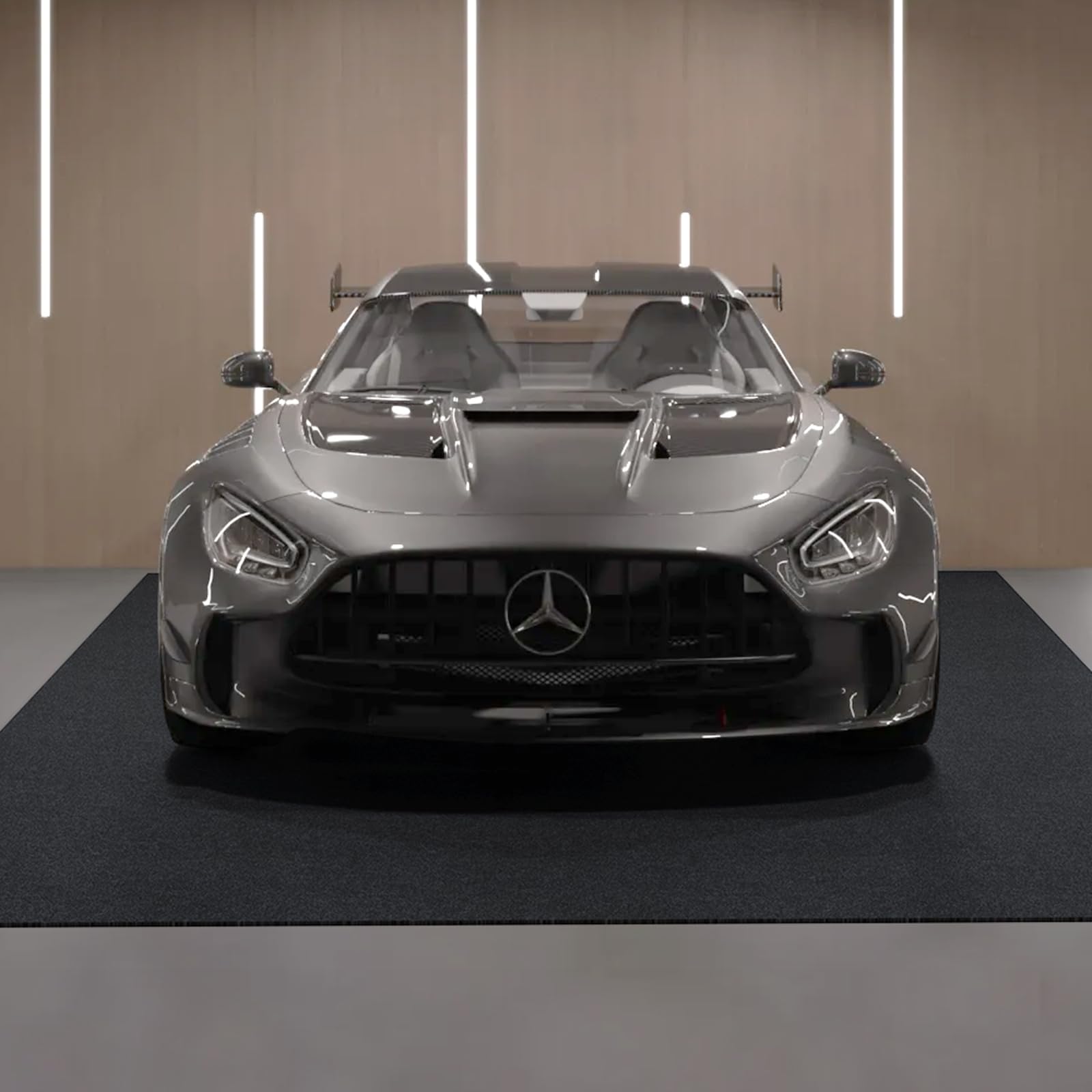 Foto 1 | Alfombra De Garaje Vevor Impermeable De 2,3 X 5,8 M Para Coches - Venta Internacional.
