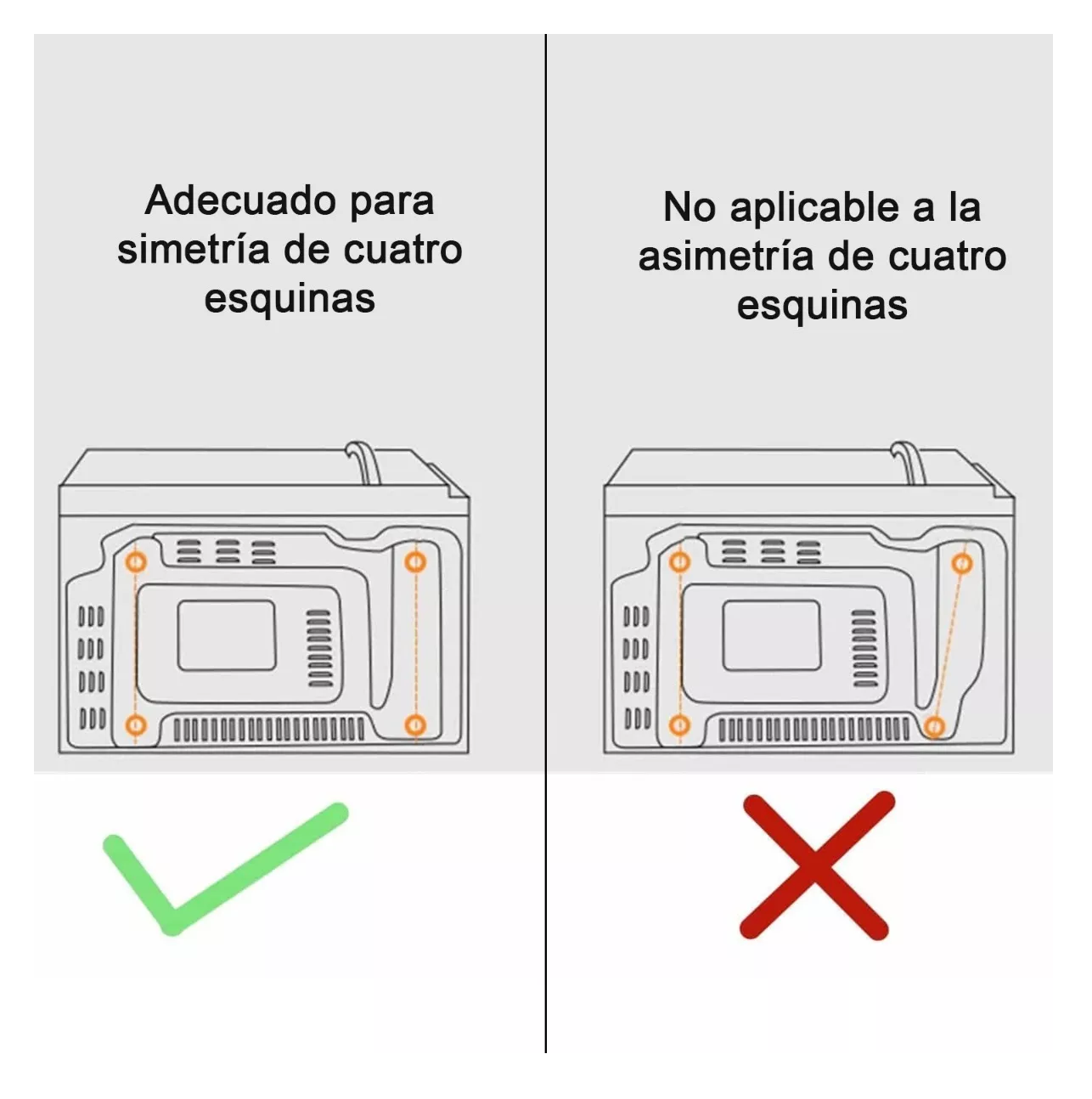 Foto 4 | Soportes Plegables De Acero Inoxidable Para Microondas Plata