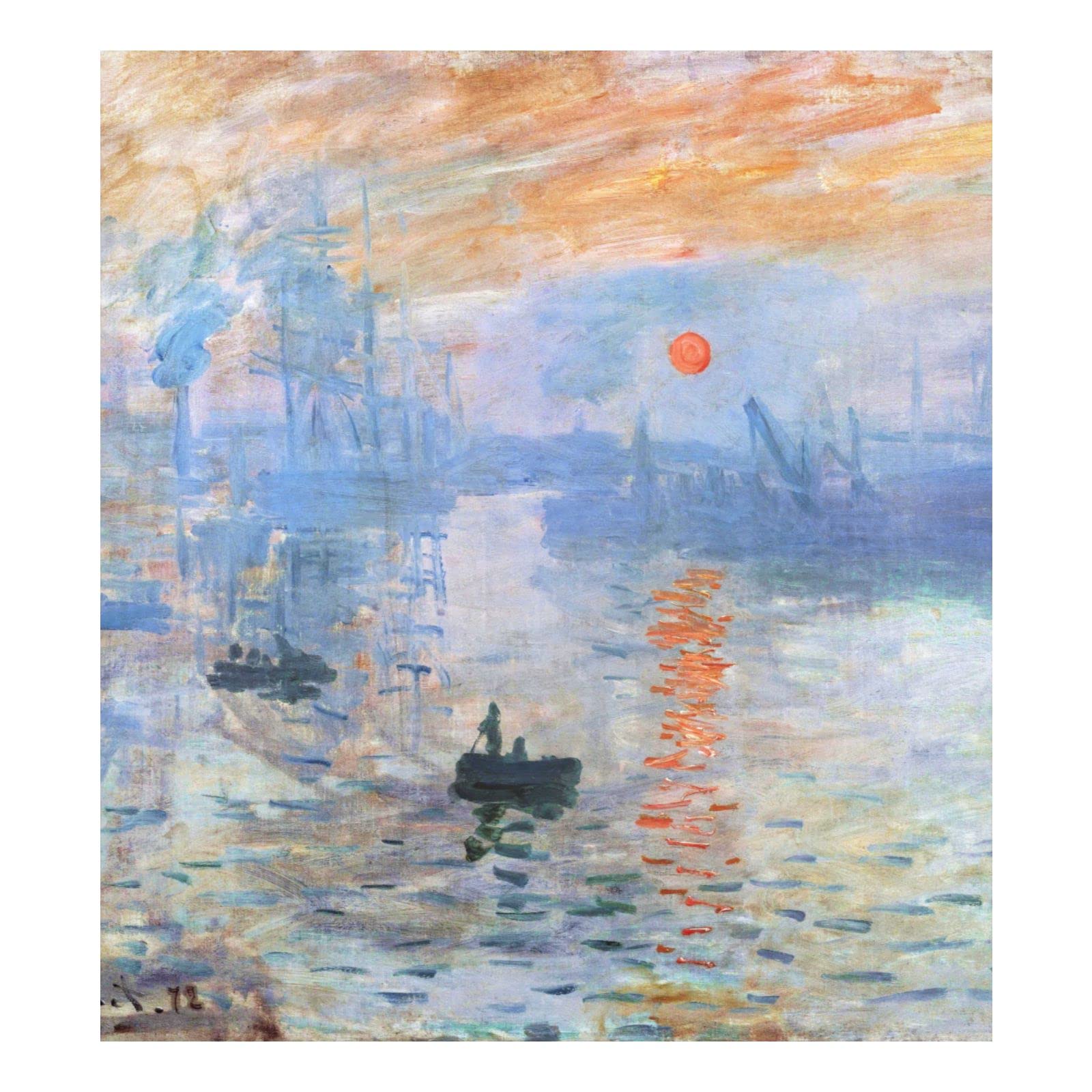 Foto 1 | Funda Magnética Para Lavavajillas Naanle Impression Sunrise Monet - Venta Internacional.