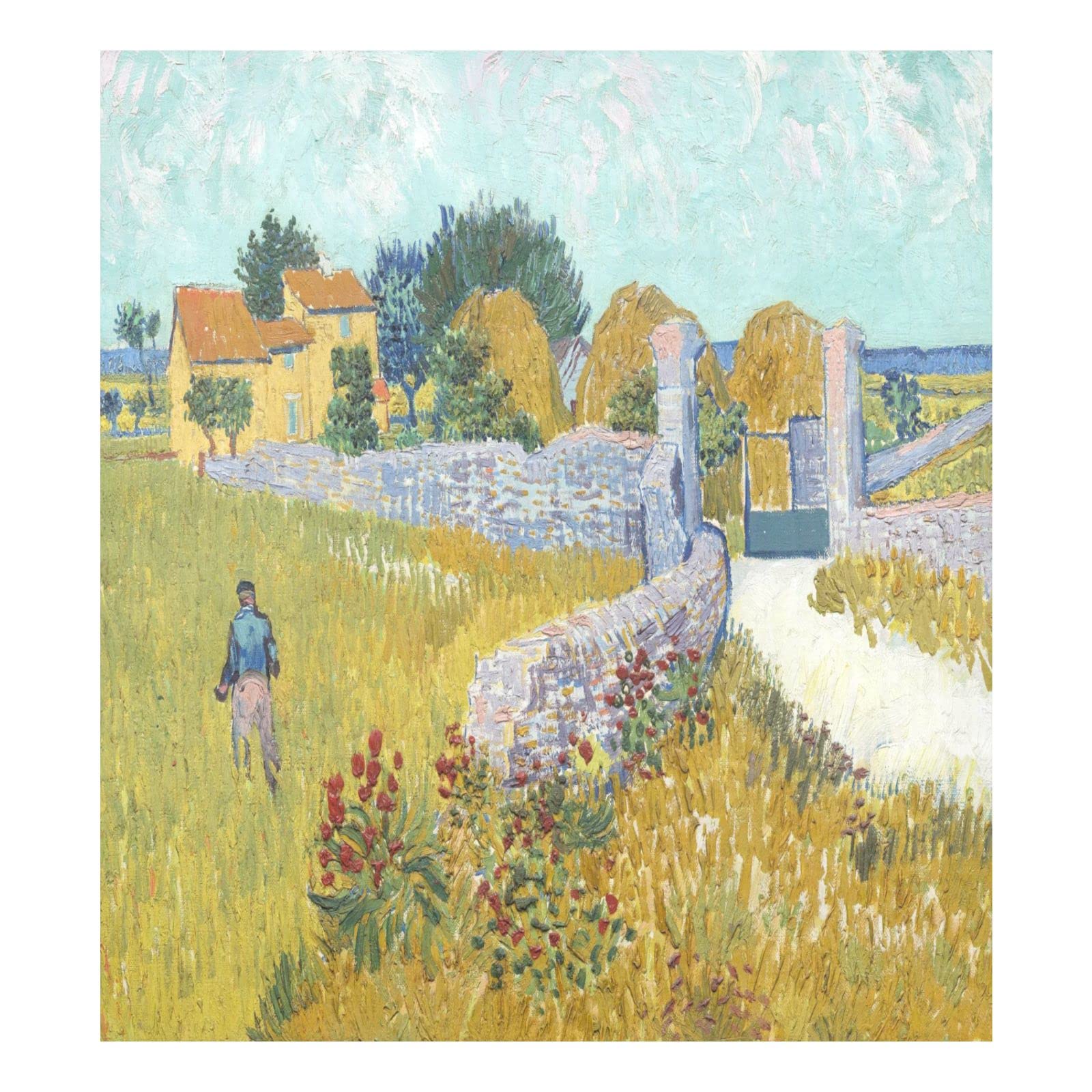 Foto 2 pulgar | Funda Magnética Para Lavavajillas Naanle Farmhouse In Provence - Venta Internacional.