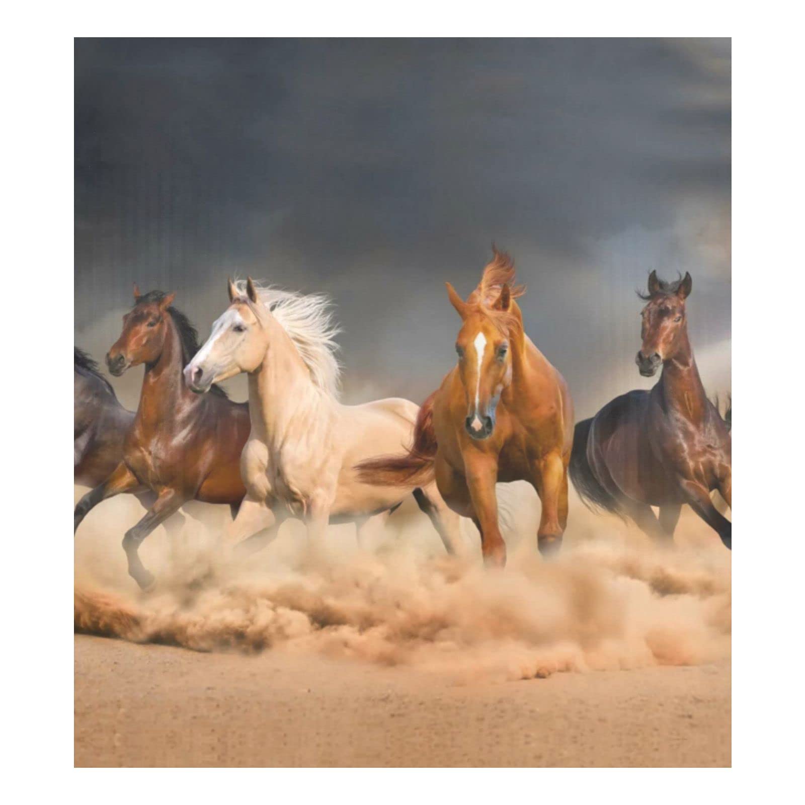Foto 2 pulgar | Funda Magnética Para Lavavajillas Naanle Running Horse 58 X 66 Cm - Venta Internacional.