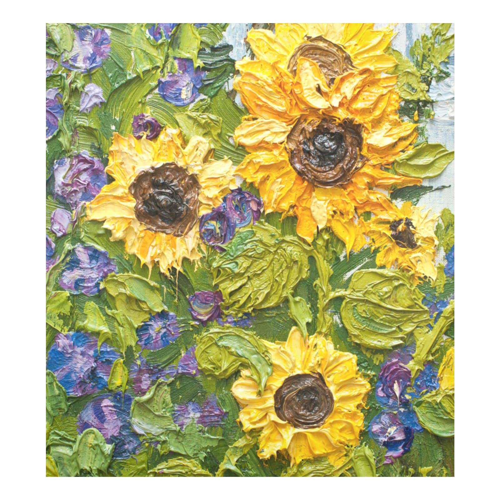 Foto 2 pulgar | Funda Magnética Para Lavavajillas Naanle Van Gogh Con Diseño De Girasol, 60 X 65 Cm - Venta Internacional.